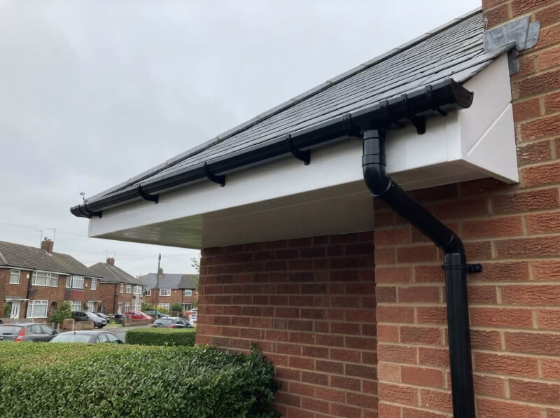Gutter cleaning job in carlisle